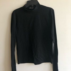 Black Cowl Neck Sweater